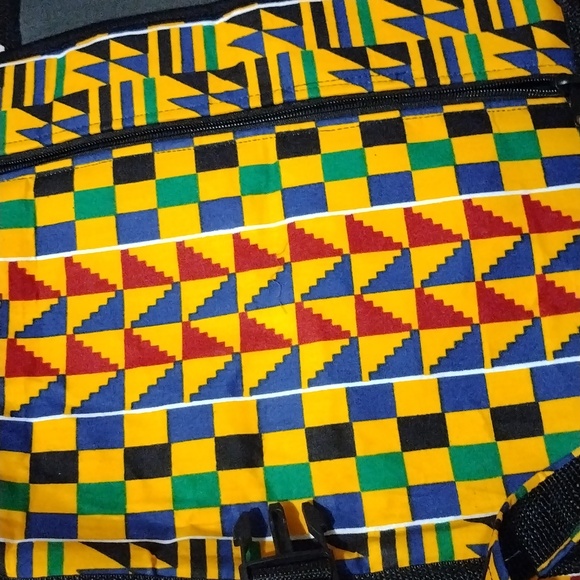 Ghana Sankofa Kente Bag - Picture 4 of 15